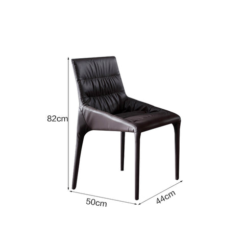 Ginevra Microfiber leather Dining Chair