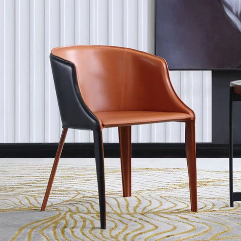 Minerva Microfiber leather Dining Chair