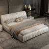 Efrain Suede Fabric Modern Bed Frame