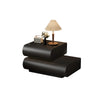 Crispin Modern Simple Microfiber Leather Creative Bedside Table