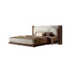 Basil Boucle Fabric/Microfiber Leather High-end Minimalist Bed Frame