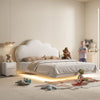 Blair Microfiber Leather Children Soft Cloud Floating Bed