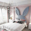 Beulah Microfiber Leather Modern Simple Rabbit Children Bed