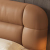 Bubles Calf Leather Minimalist Puffs Modern Bed