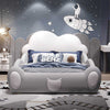 Burke Microfiber Leather Children Cloud Bed