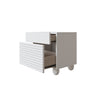 Eugene Modern Simple Luxury Bedside Table