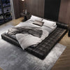 Bruce Microfiber Leather Luxury Simple Tatami Bed