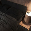 Brian Velvet Wabi-Sabi Minimalist Modern Tatami Bed