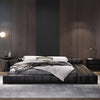 Bruce Microfiber Leather Luxury Simple Tatami Bed