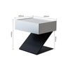 Diego Minimalist Steel Floating Side Table