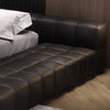 Bruce Microfiber Leather Luxury Simple Tatami Bed