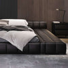 Bruce Microfiber Leather Luxury Simple Tatami Bed