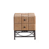 Elisha Pine Wood Side Table