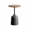 Adida Wood Table-top Round Side Table