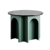 Aiden Round Side Table in Multi-colors