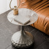 Amasa Slate Table-top Round Side Table