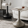 Amasa Slate Table-top Round Side Table