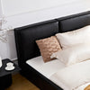 Bakarne Microfiber Leather Minimalism Luxury Modern Style Bed Frame