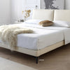 Clara Suede Fabric Modern Bed Frame