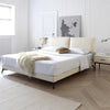 Clara Suede Fabric Modern Bed Frame