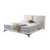 Clara Suede Fabric Modern Bed Frame