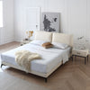 Clara Suede Fabric Modern Bed Frame