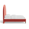 Devonte Velvet Fabric Vintage High Headboard Bed Frame