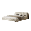 Efrain Suede Fabric Modern Bed Frame