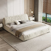 Efrain Suede Fabric Modern Bed Frame