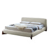 Ellie Boucle Fabric Modern Design Minimalist Bed Frame