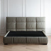 Erryn Suede Fabric Simple Modern Bed Frame