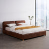 Itotia Microfiber Leather Minimalist Bed Frame