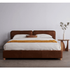 Itotia Microfiber Leather Minimalist Bed Frame