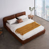 Itotia Microfiber Leather Minimalist Bed Frame