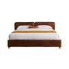 Itotia Microfiber Leather Minimalist Bed Frame