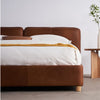 Itotia Microfiber Leather Minimalist Bed Frame