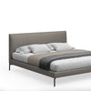 Itzan Microfiber Leather Minimalist Bed Frame