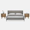 Itzan Microfiber Leather Minimalist Bed Frame