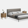 Itzan Microfiber Leather Minimalist Bed Frame