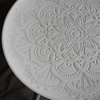 Jabre Moroccan style Flower Pattern Round Side Table