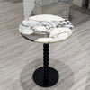 Jacey Marble Round Side Table