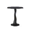 Kanoa Black/White Flower Shaped Modern Side Table