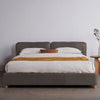 Itotia Microfiber Leather Minimalist Bed Frame