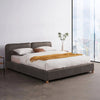 Itotia Microfiber Leather Minimalist Bed Frame