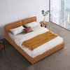 Itotia Microfiber Leather Minimalist Bed Frame