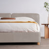 Itotia Microfiber Leather Minimalist Bed Frame