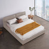 Itotia Microfiber Leather Minimalist Bed Frame