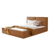 Bakarne Microfiber Leather Minimalism Luxury Modern Style Bed Frame