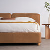 Itotia Microfiber Leather Minimalist Bed Frame