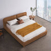 Itotia Microfiber Leather Minimalist Bed Frame